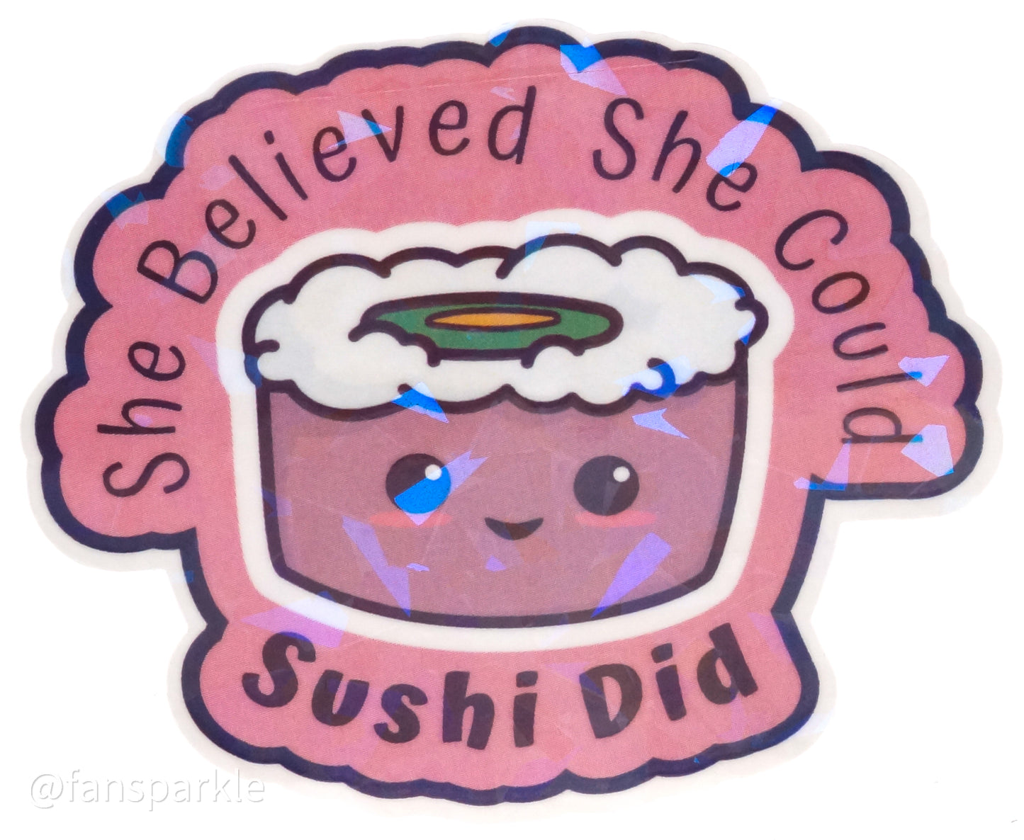 Funny Food Sticker Pack - Fan Sparkle