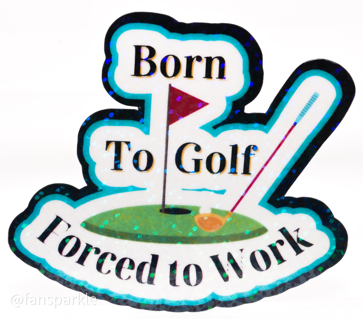 Golf Sticker Pack - Fan Sparkle