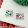 Tartan Christmas Gift Earrings