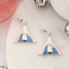 Enamel Christmas Nativity Earrings