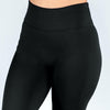 Black Fleece Lined Leggings - Fan Sparkle