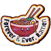 Forever and Ever Ramen Sticker - Fan Sparkle