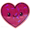 Kawaii Heart Sticker - Fan Sparkle