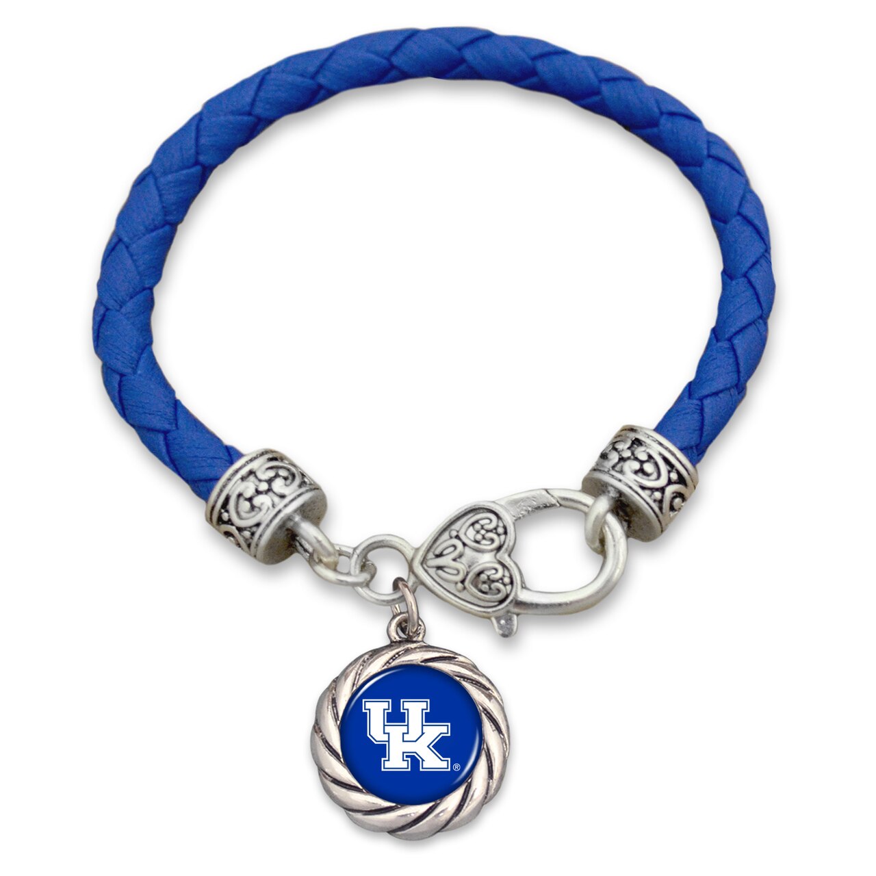 Kentucky Leatherette Cord Bracelet - Fan Sparkle