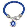 Kentucky Leatherette Cord Bracelet - Fan Sparkle