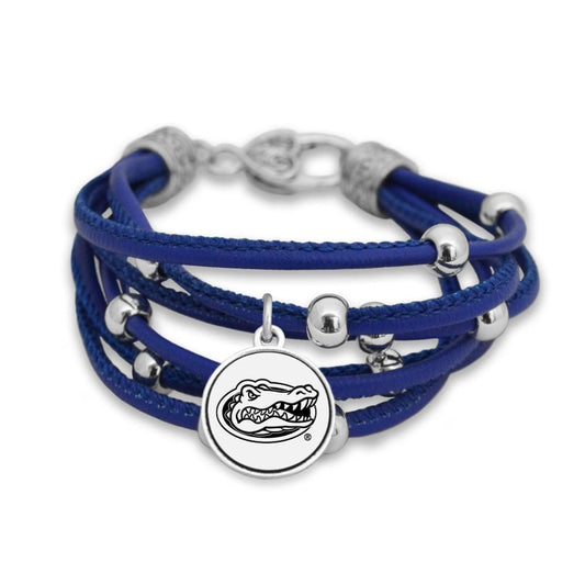 Florida Leatherette Multi Cord Bracelet - Fan Sparkle