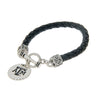 Texas A&M Leatherette Cord Bracelet - Fan Sparkle