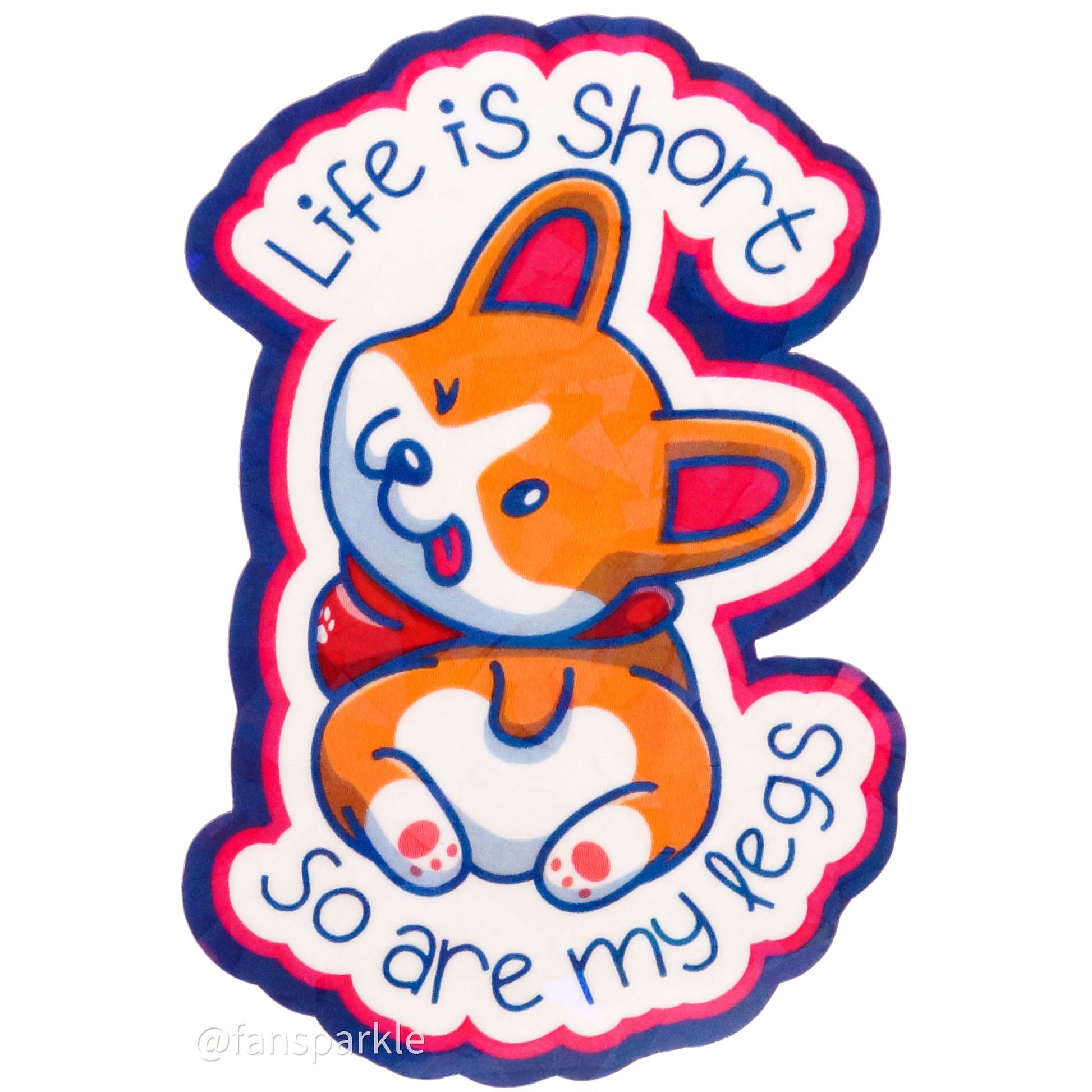 Corgi Lover Sticker Pack - Fan Sparkle