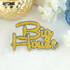 Michigan "Big House" Slogan Pin - Fan Sparkle