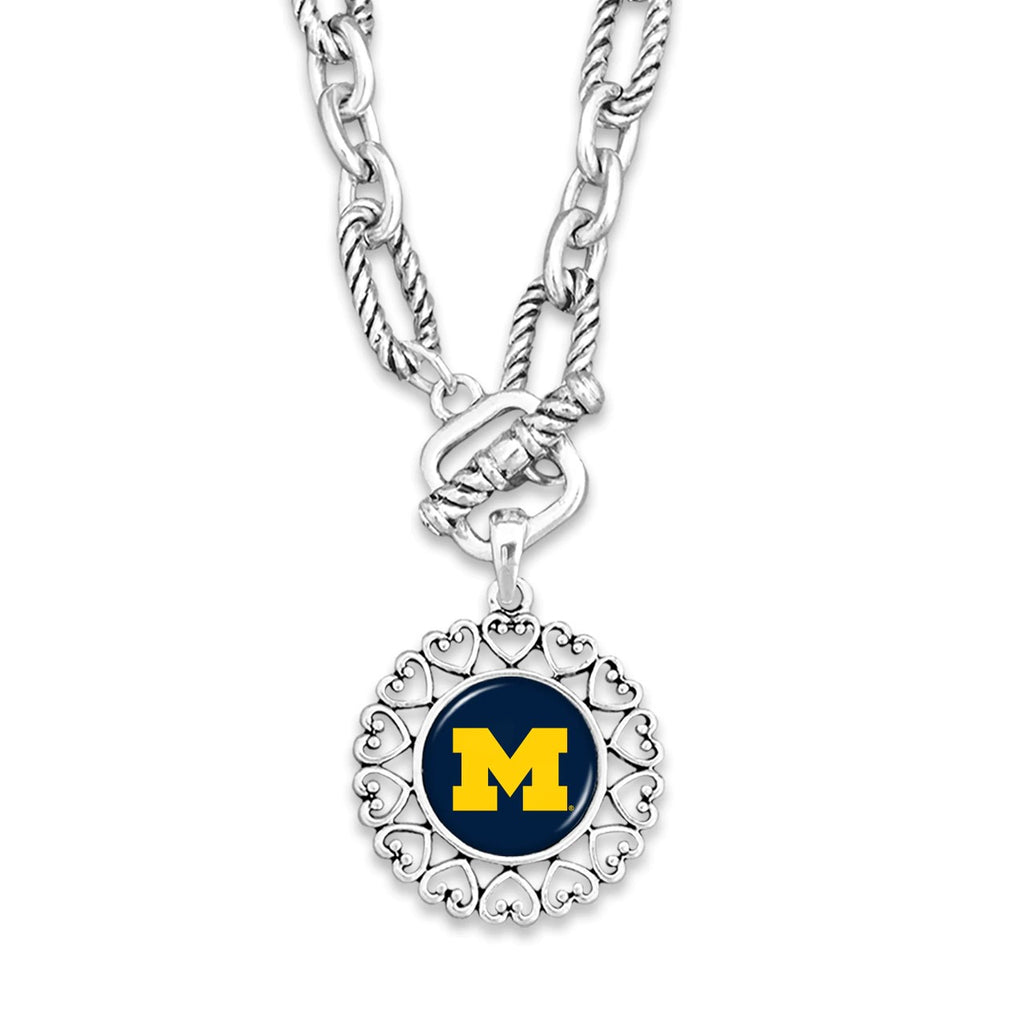Michigan Frills Necklace - Fan Sparkle