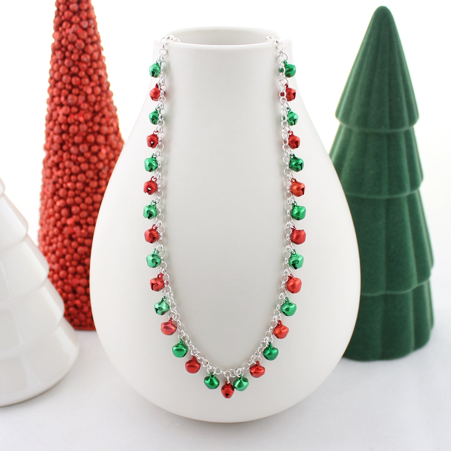 Christmas Jingle Bell Chain Necklace