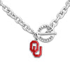 Oklahoma Front Toggle Necklace - Fan Sparkle