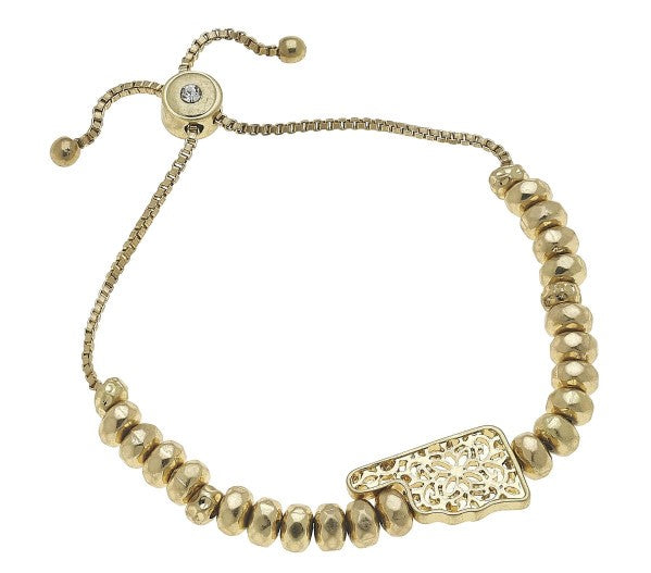 Oklahoma Stretch Filigree Bracelet - Fan Sparkle