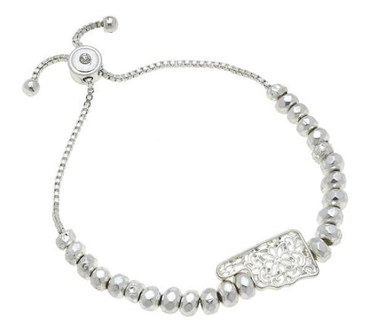 Oklahoma Stretch Filigree Bracelet - Fan Sparkle