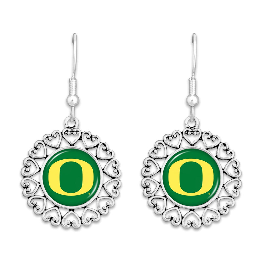 Oregon Frills Earrings - Fan Sparkle