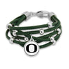 Oregon Leatherette Multi Cord Bracelet - Fan Sparkle