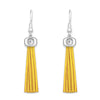 Oregon Logo Tassel Earrings - Fan Sparkle