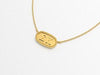 Sigma Kappa Athena Necklace - Fan Sparkle