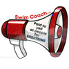 Swim Coach Sticker - Fan Sparkle