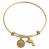 Delta Delta Delta Charm Bracelet - Fan Sparkle