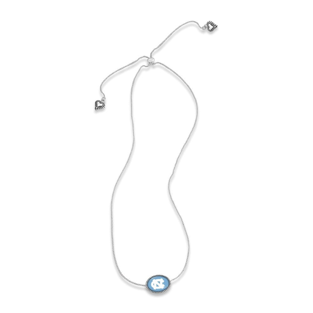 UNC Slide Bead Necklace - Fan Sparkle