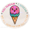 I Scream For Ice Scream Sticker - Fan Sparkle
