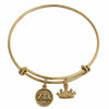 Zeta Tau Alpha Charm Bracelet - Fan Sparkle